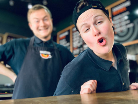 happy staff